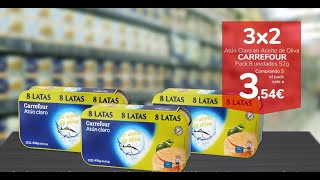 Carrefour 3X2 PACK 8 ATÚN anuncio