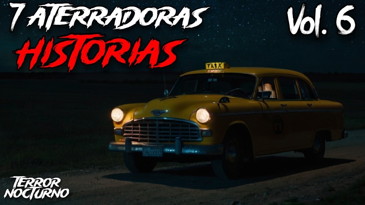 1 HORA de Historias de TERROR de CONDUCTORES de UBER Vol. 6 l Terror Nocturno