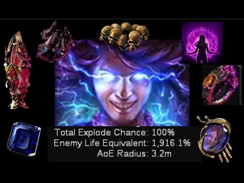 [PoE 3.27] Explodemaxxing Corrupting Fever Elementalist // EXPENSIVE BUILD
