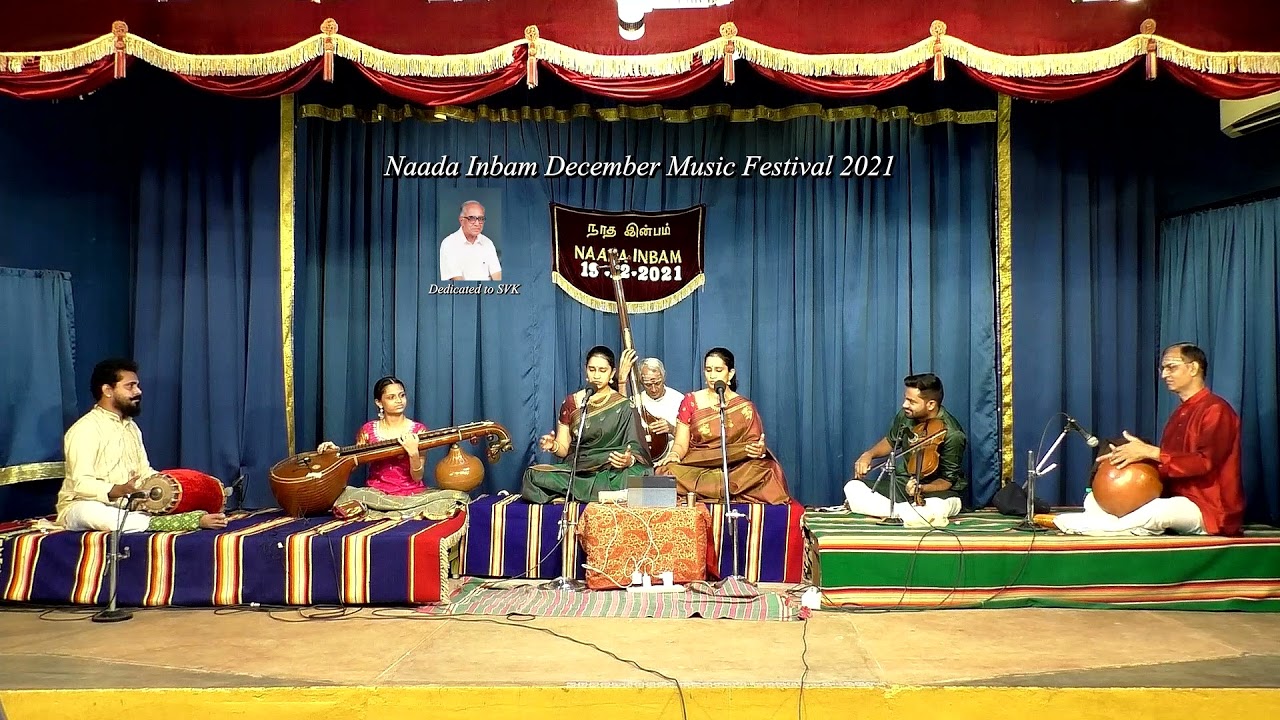 Vidushis Archana & Aarathi for Naada Inbam December Music Festival 2021