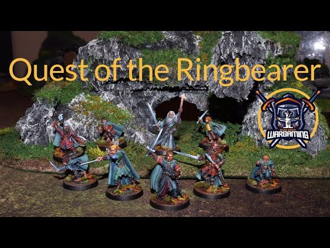 Quest of the Ringbearer. Weathertop Scenario. MESBG Battle Report