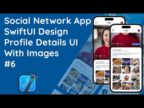 #6 Creating an Impressive User Profile Details UI in Social App SwiftUI | Native iOS UI/UX Design