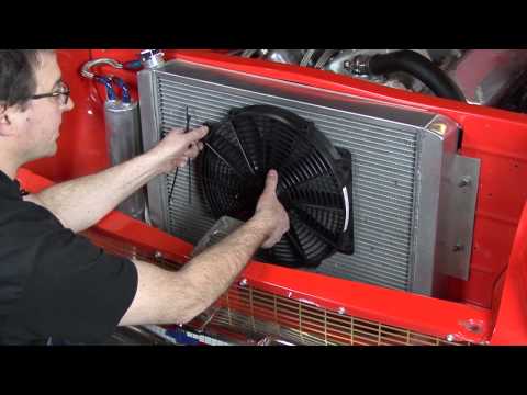 Part of a video titled How and When to Use an Auxiliary Electric Fan - YouTube