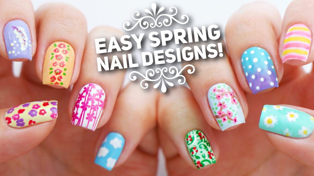 10 Easy Nail Art Designs for Spring | The Ultimate Guide!