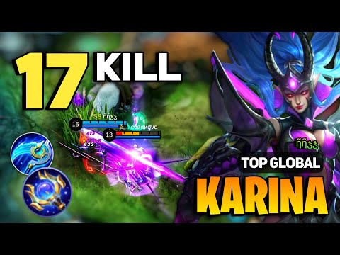 Karina Best Build 2023 [ Karina Top Global Gameplay ] By ῆῆჯჯ  - Mobile Legends
