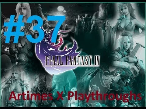Final Fantasy IV Complete: Walkthrough [Part 37] - Lunar Subterrane - Lower levels