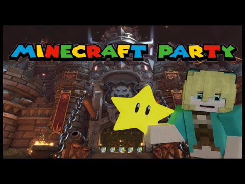 EPIC Minecraft party with 14 Youtubers!