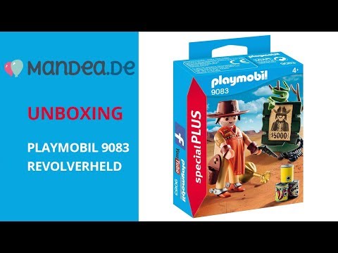 Playmobil 9083 Revolverheld unboxing / auspacken [FullHD + Deutsch]