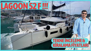 Lagoon 52F ! Kiralık Teknelerimizin Göz Bebeği - Detaylı Tekne İnceleme Turu ve 