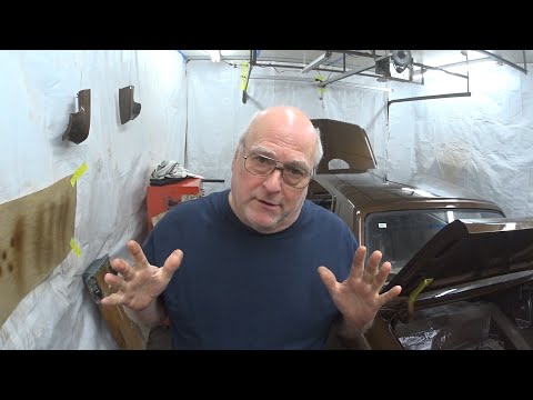 66 Mustang Betsy - Paint 23 - Final Prep For Paint - My Masking Techniques.