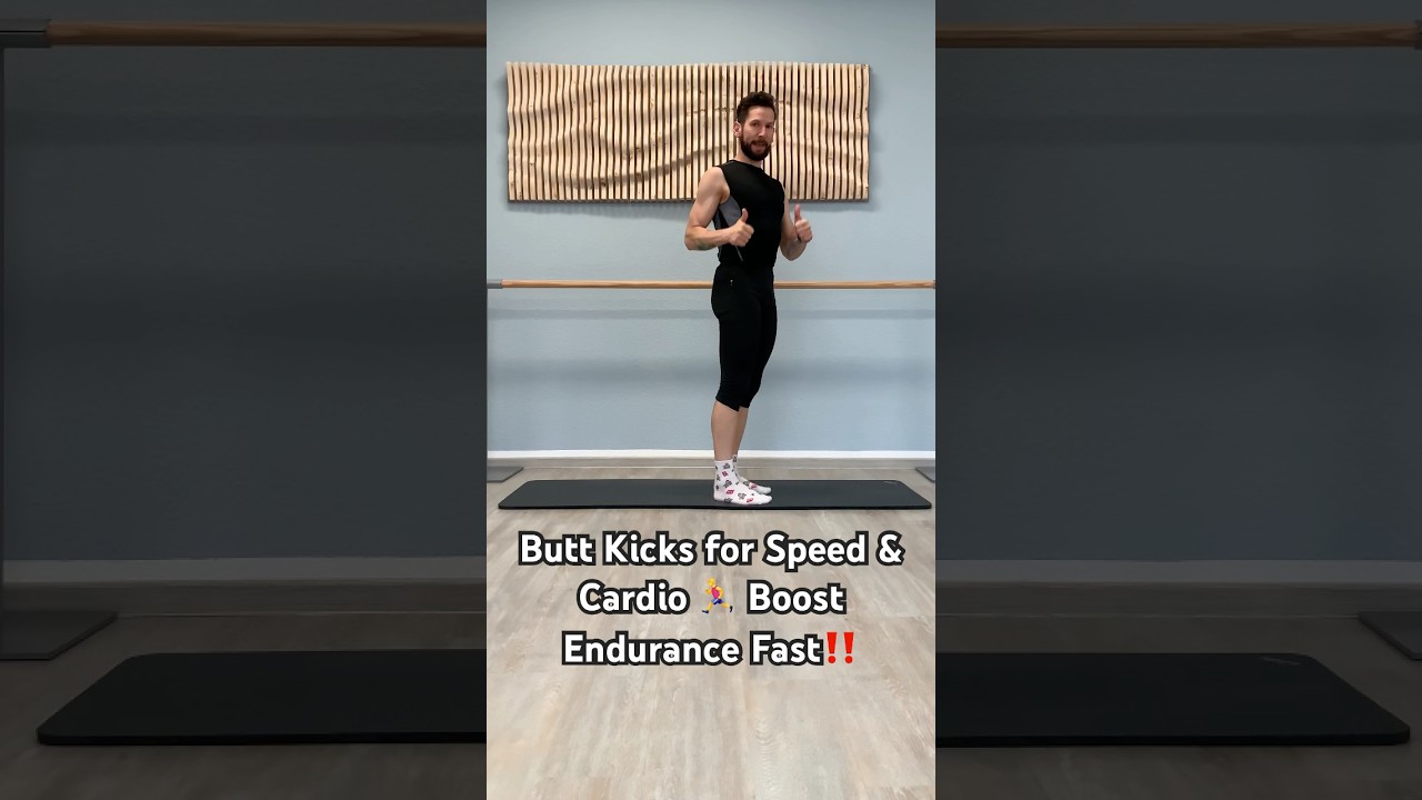 Butt Kicks for Speed & Cardio 🏃‍♂️ Boost Endurance Fast!