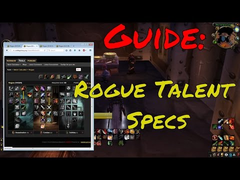 Vanilla (Nostalrius) Rogue talents for Leveling, PvE and PvP