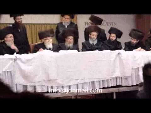 Skver Rebbe In Pressburg - Tamuz 5775