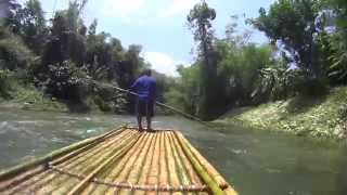 preview picture of video 'Bamboo Rafting in Khao Lak'