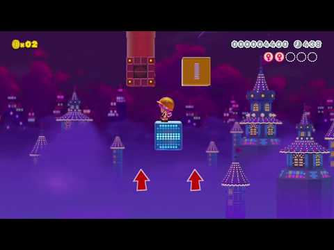 World 8-1 Atmospheric Architect by 3rd Bunny - Super Mario Maker 2 - No Commentary 1ca