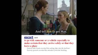 Escort - Meaning, Pronunciation, Usage | Learn English Vocabulary | ✈️ 𝟏𝟐𝟑 𝐆𝐨 𝐀𝐢𝐫!