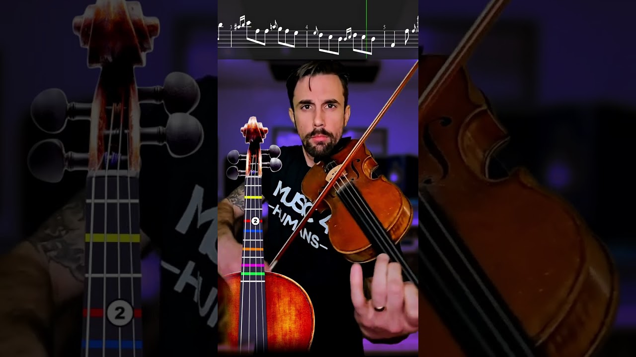 Paganini - La Campanella Violin Tutorial with Sheet Music and Violin Tabs