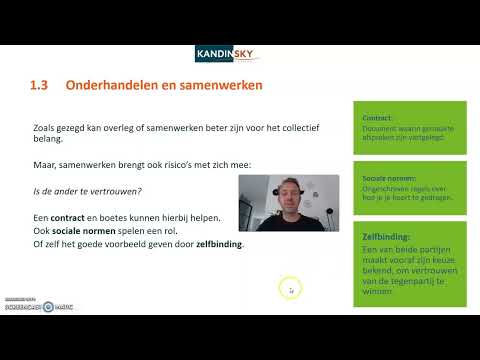 Samenwerken en risico - Deel 1