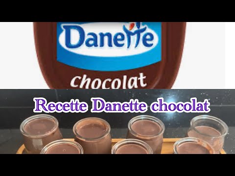Recette Danette chocolat à la maison تحلية صيفية: دانيت شوكولا