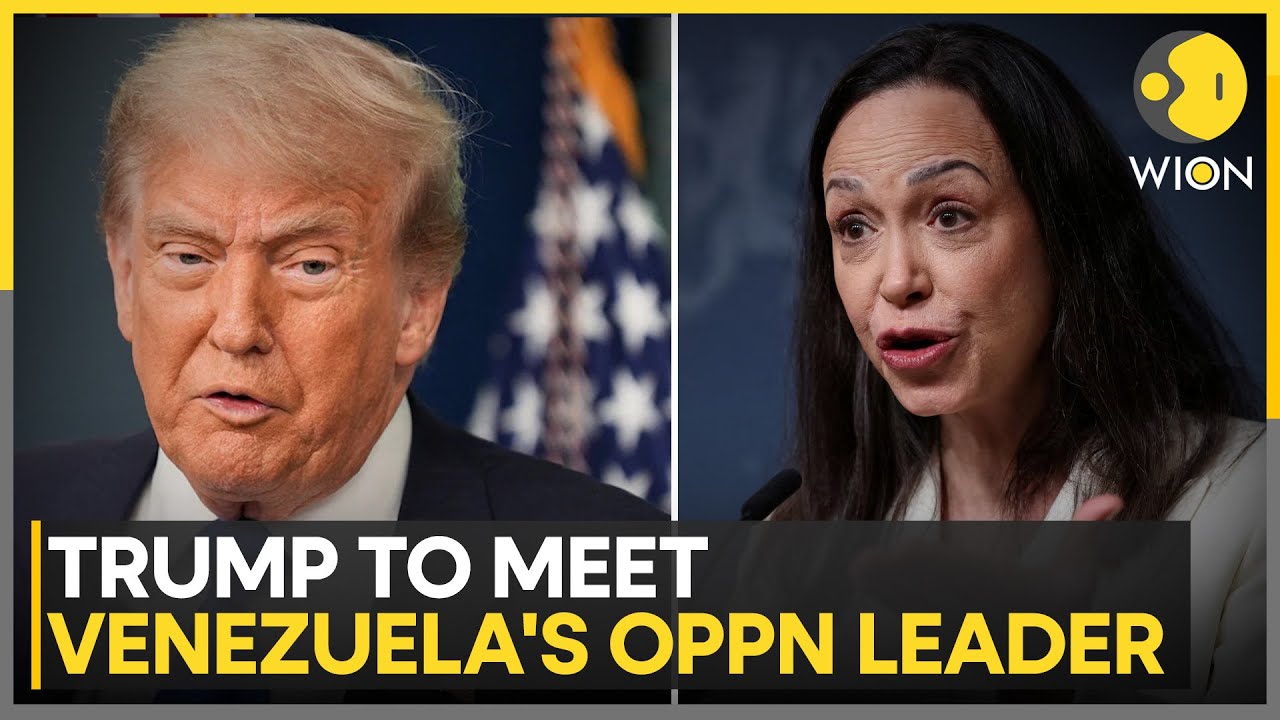 Trump-Machado Meet: Venezuela's Opposition Leader Offers To Share Nobel Peace Prize With Trump |WION