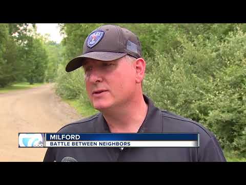 Battle between Milford neighbors