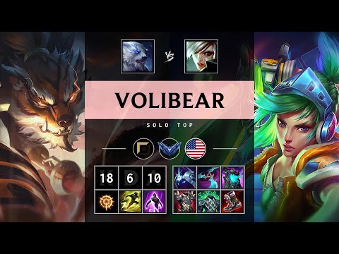 Volibear Top vs Riven - NA Diamond Patch 25.18