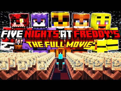 I Made 100 Villagers Simulate Survival At Five Nights at Freddy's in Minecraft Full Movie