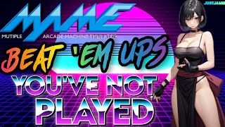 Best 20 Beat 'Em Up Hidden Gems (Time Stamps) #mame #arcadegames #arcadegaming