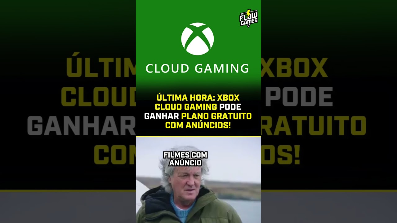 GRÁTIS MAS COM ANÚNCIO?! 🚨🟢 O Xbox Cloud Gaming pode ganhar um plano gratuito com anúncios! #Xbox