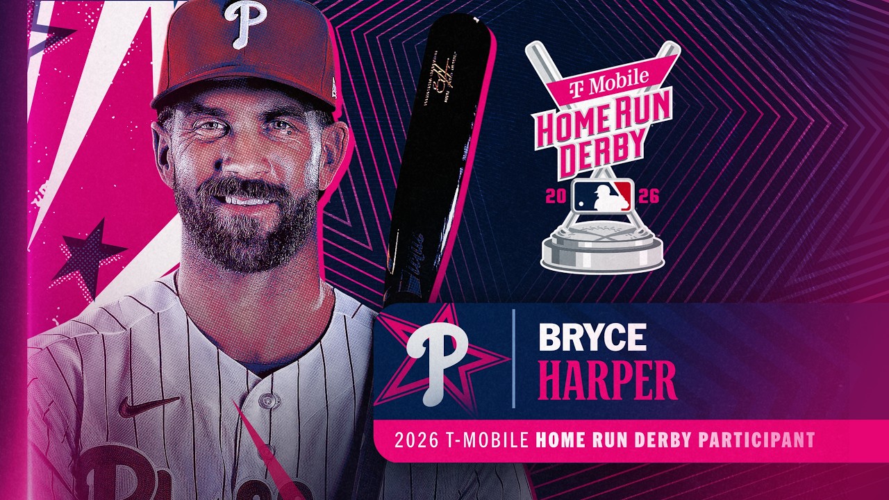 BRYCE HARPER IS COMPETING IN THE 2026 MLB HOME RUN DERBY! 😯 (His 10 longest MLB home runs EVER!)