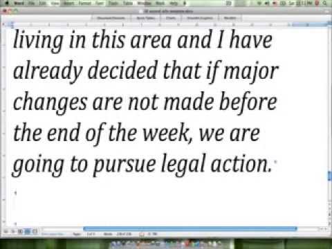 瑞安的雅思綜合任務1範文回覆#1。 (Ryan's IELTS General Task 1 Model Response #1)