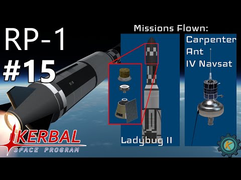 Orbital Film Return & Navsat Contract. Ep.15 - RP-1 RO RSS - Kerbal Space Program