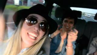 singing happy by Pharrell in the car (VERY FUNNY)
