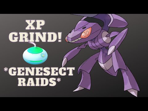 *POKEMON GO LIVESTREAM* Genesect Raids! *XP GRIND*
