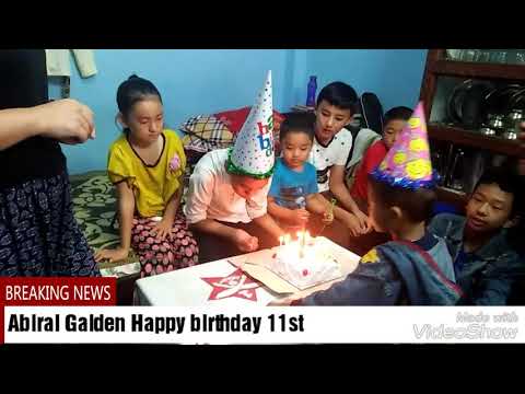 Abiral galden birthday 11 st