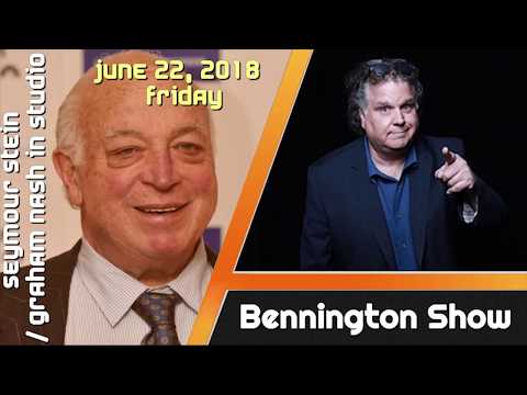 Bennington Show - Seymour Stein / Graham Nash in studio - June 22, 2018 Friday