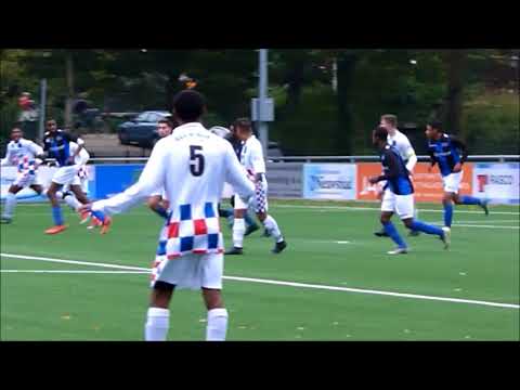 Kay Hilverink, wedstrijd 04-11-2017, De Dijk O19 - DWS O19