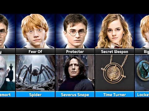 Comparison: Harry Potter Vs Hermione Vs Ron Weasley