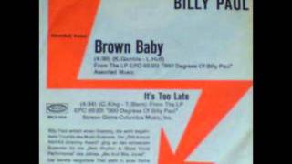 billy paul brown baby