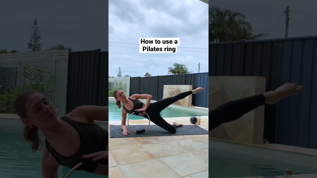 Why and when to use a Pilates ring #pilates #techniquetips #pilatesgirl