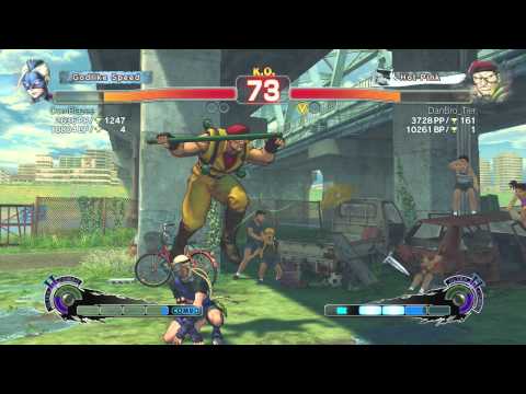 [USF4] PS4 Online Ranked: DomBlazee (Decapre) vs. DanBro_Tier (Rolento)