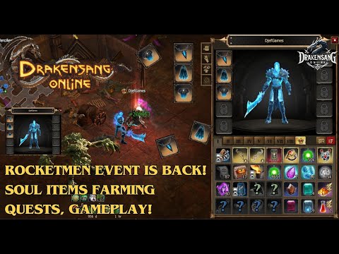 Drakensang Online - Rocketmen Event Is Back! Soul Items Farming, Quests, Gameplay! DSO