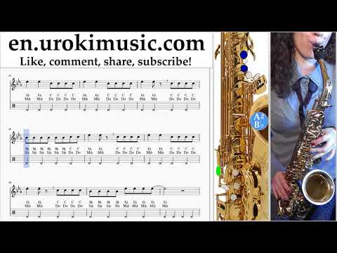 How to Play Saxophone (Tenor) Imagine Dragons - Whatever It Takes Tabs um-i352