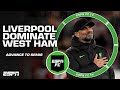 [FULL REACTION] Liverpool advance to Carabao Cup Semifinal after 5-1 win vs. West Ham 👀 | ESPN FC