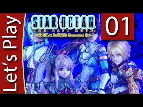 Let's Play Star Ocean The Last Hope PS4 HD Remaster Walkthrough - Aeos & Early Farming - Part 1