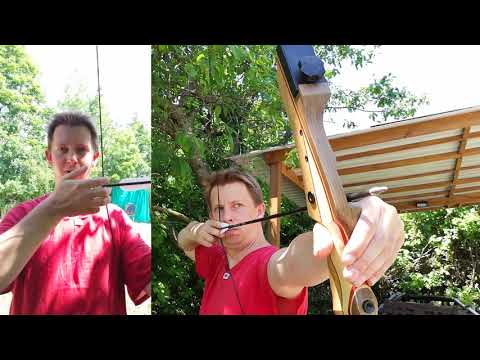 Die Rückenspannung beim Bogenschießen