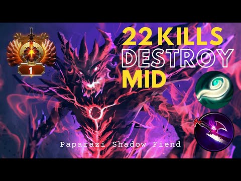 Top 1 Rank Paparazi Shadow Fiend