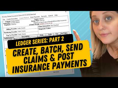 How to Send Claims in Dentrix