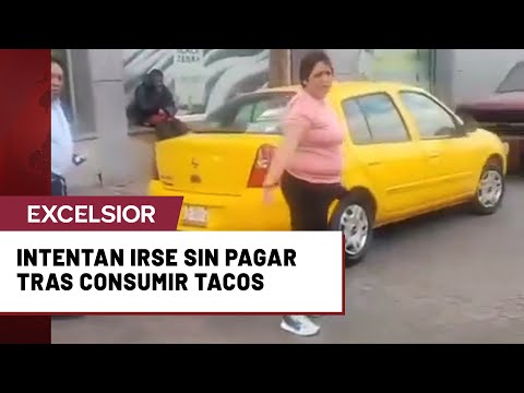 Familia en Edomex come en restaurante y se va sin pagar