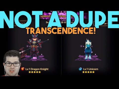 TRANSCENDENCE SCROLL + SPLENDID BLESSING OF SUMMONING in Summoners War!!!